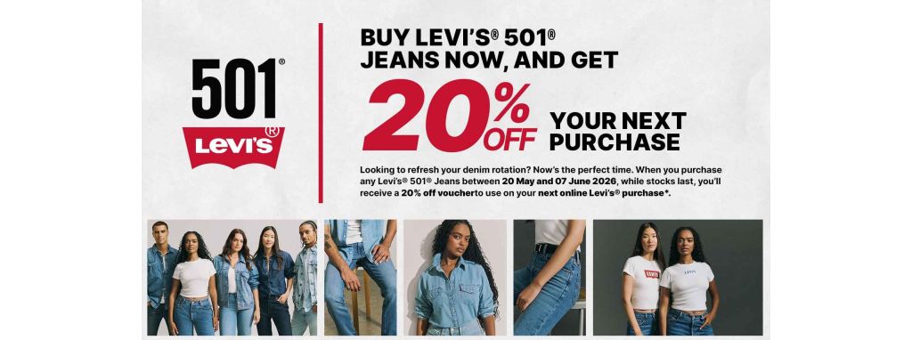 Levi's 20% Promo