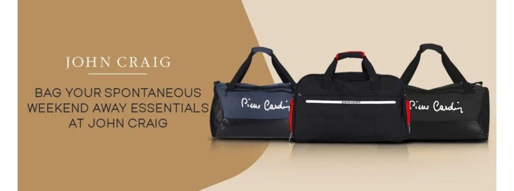 Bag Your Spontaneous Weekend Away Essentials at John Craig!