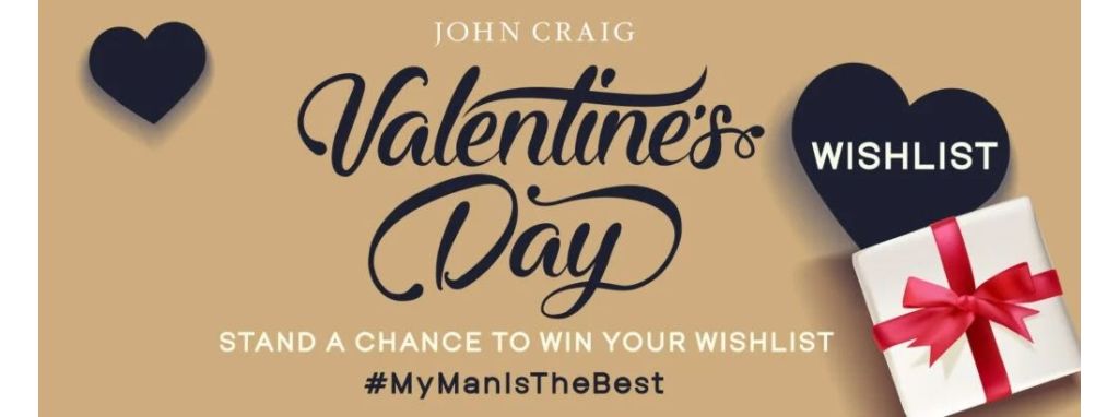 Spoil Your Gentleman With Our Valentine’s Day Wish List Competition!
