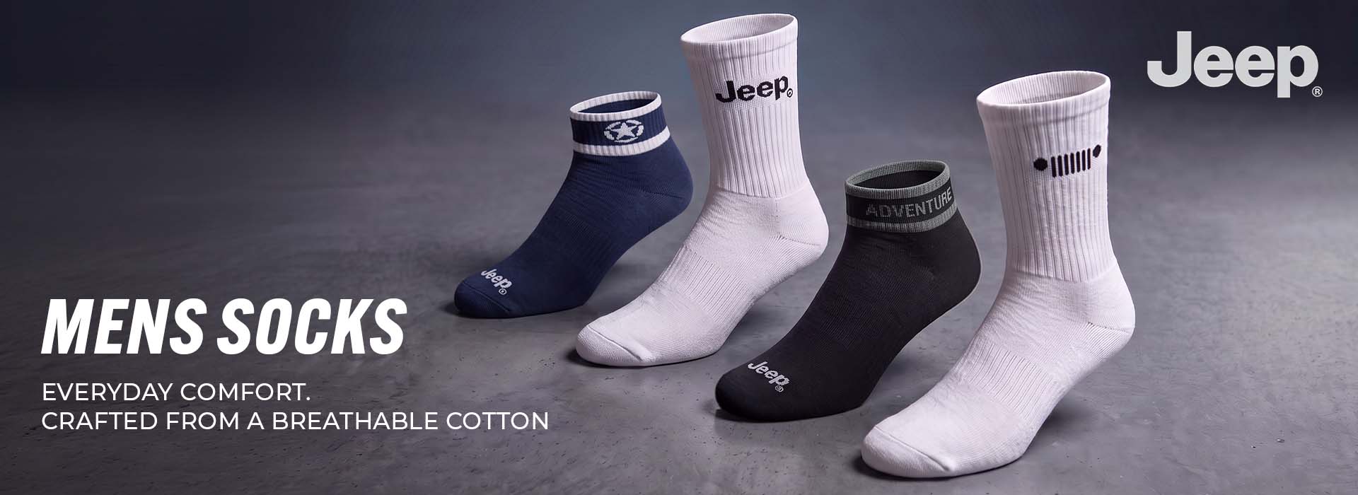 Jeep Mens Sox