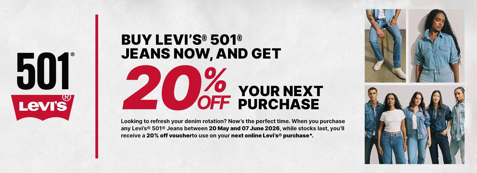 Levis 501 Denim Jeans
