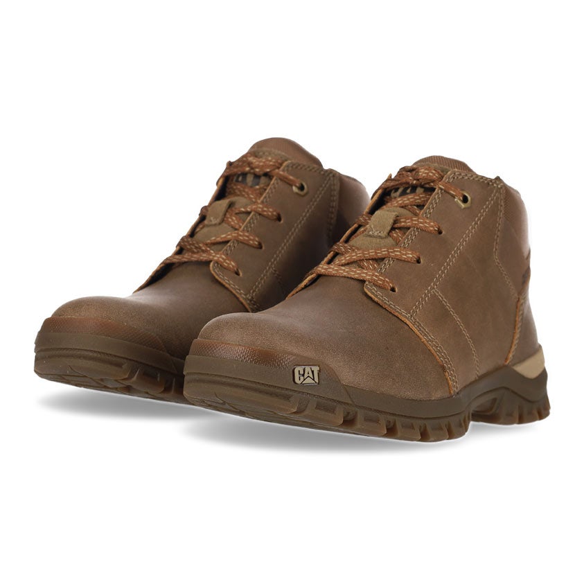 Caterpillar Threshold Chukka Boots Mens Beige/Bean|John Craig display picture 2