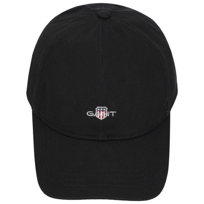 GNT87B-GANT-SHIELD-COTTON-CAP-BLK-351393-V1