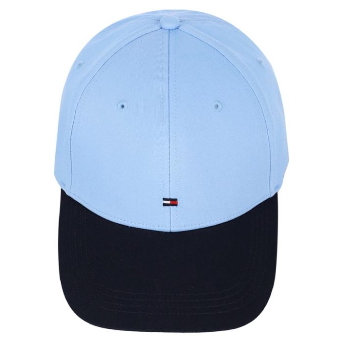 TMH117BL-TOMMY-HILFIGER-THE-FLAG-COTTON-6-PANEL-CAP-BLU-AM0AM11478C1Z-V1