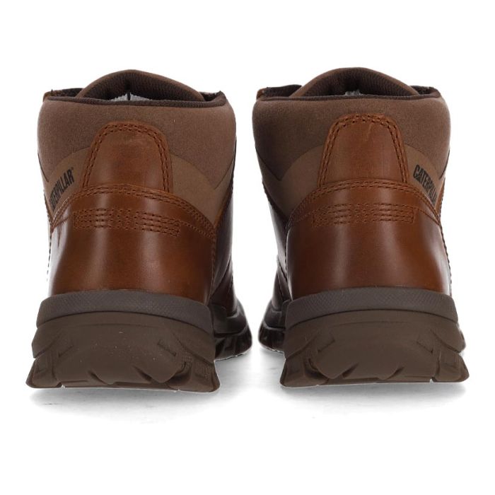 ビーツ Caterpillar Threshold Chukka Boots Mens Burnished Brown|Skipper Bar