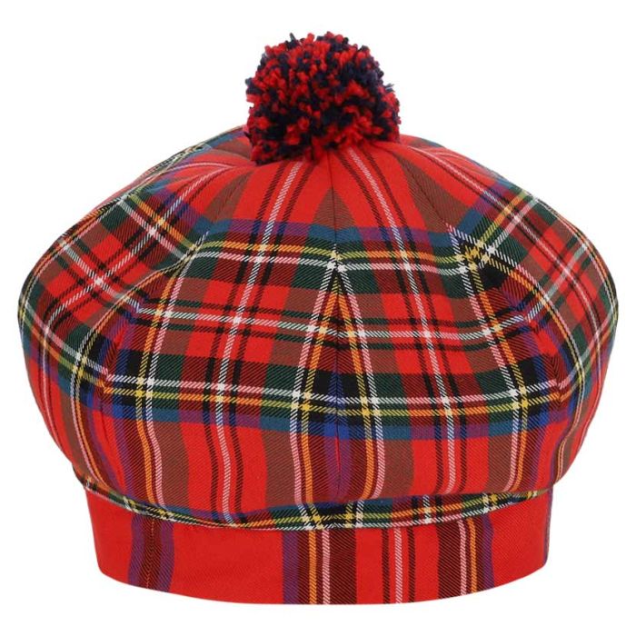 DBS18R-DOBBS-KNOX-TARTAN-CAP-RED-1216RD-V1