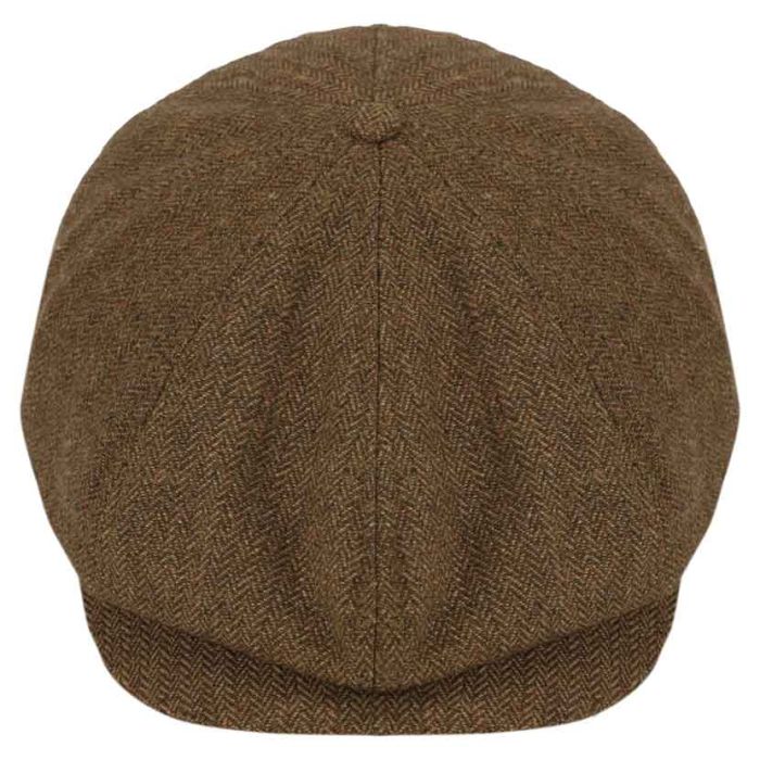 JD110BR-JONATHAN-D-HERRINGBONE-CAP-BRN-V1