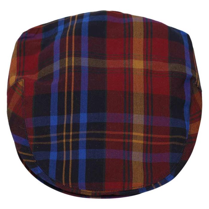 LF01MU-LONDON-FOG-CAP-MULTI-TARTAN-LF1001-V1
