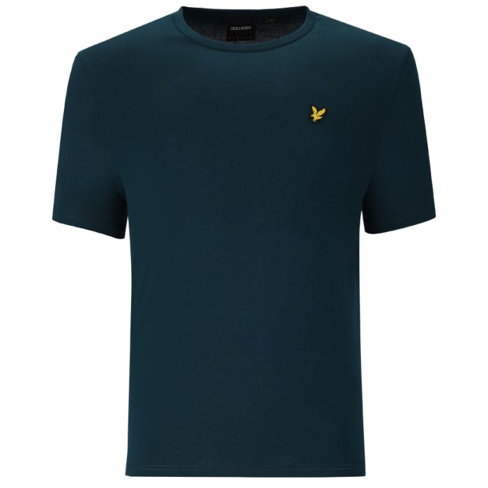 LST07RT-LYLE-SCOTT-PLAIN-TEE-TEAL-TS400VOG-V1