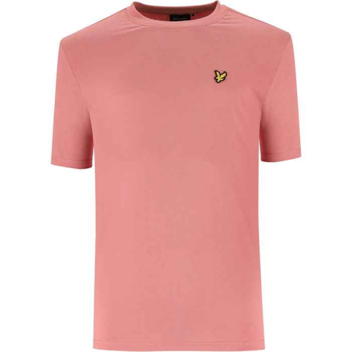 LST145RO-LYLE-SCOTT-CNECK-TEE-ROSE-V1