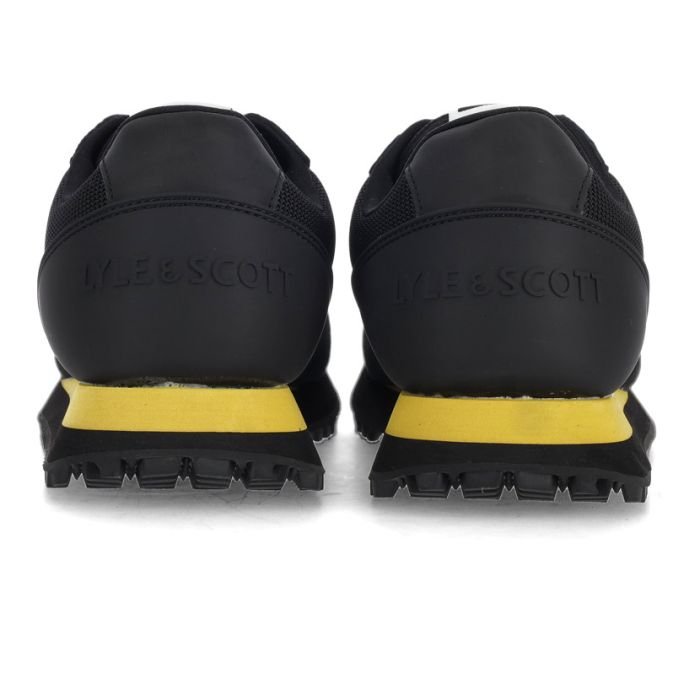 Lyle & Scott Suecor Malcom Sneaker Mens Black|John Craig