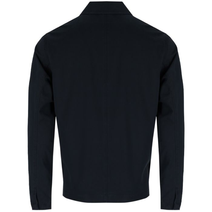 Lyle & Scott Cotton Overshirt Mens Dark Navy | John Craig