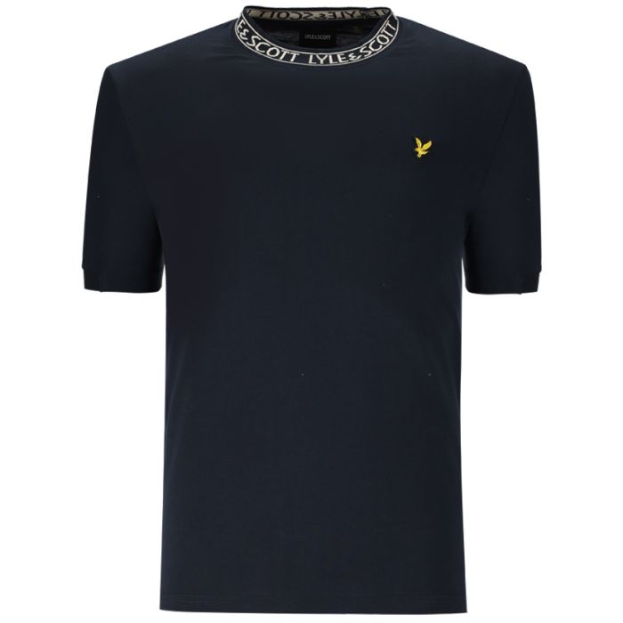 LST85DN-LYLE-SCOTT-RIBBED-TEE-DRKNVY-WHT-TS2329V-V1