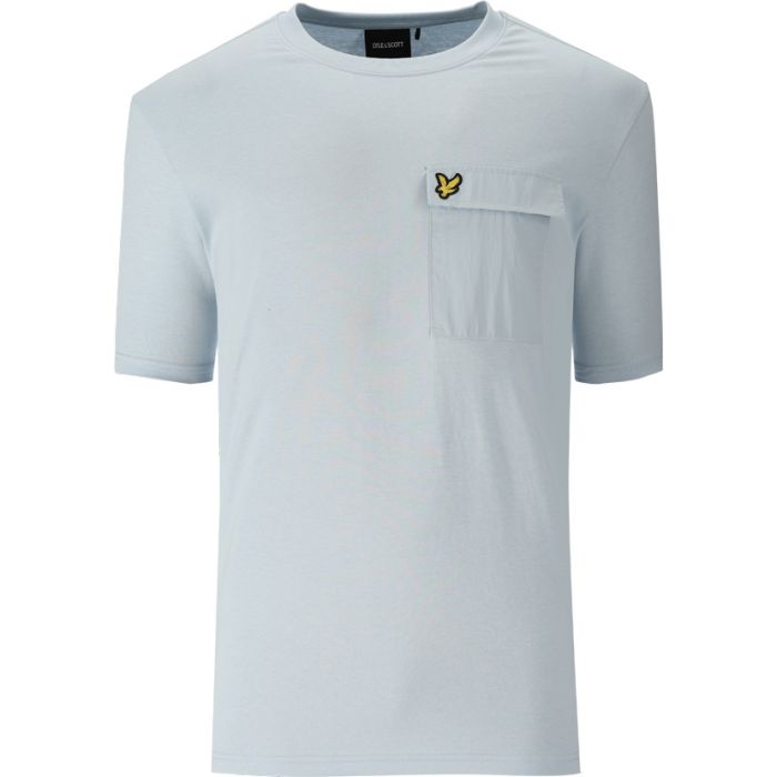 LST94OB-LYLE-SCOTT-CARGO-POCKET-TEE-OPAL-BLU-LS-AW26-0055A-V1