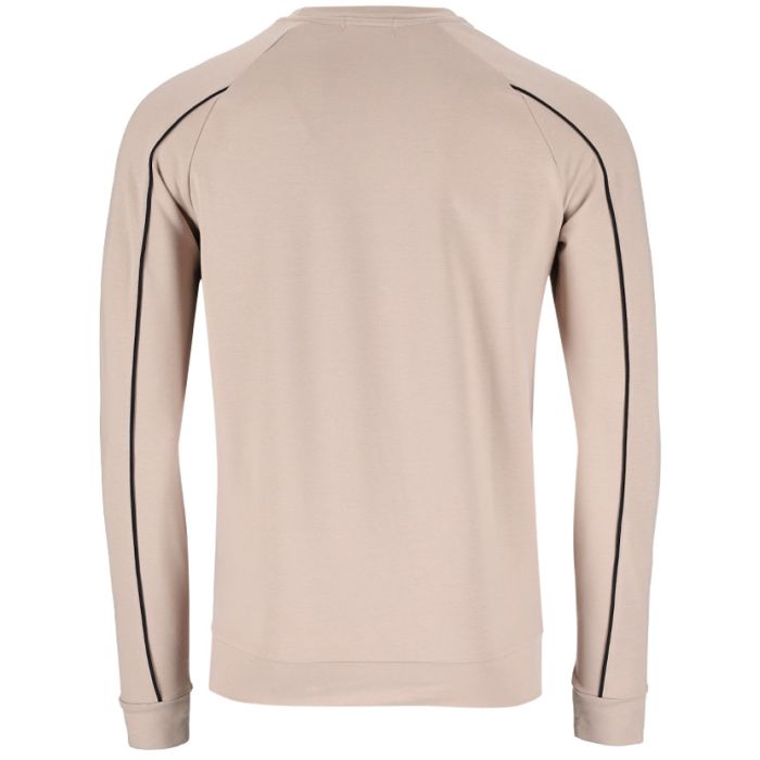 Muratti Panelled Crew Sweater Mens Rainy Day | John Craig
