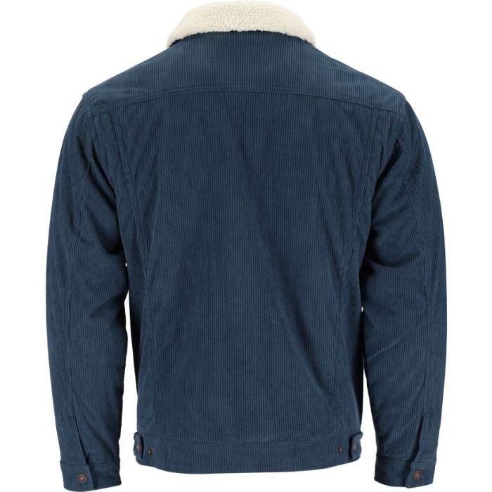 Muratti Sherpa Collar Jacket Mens Blue|John Craig