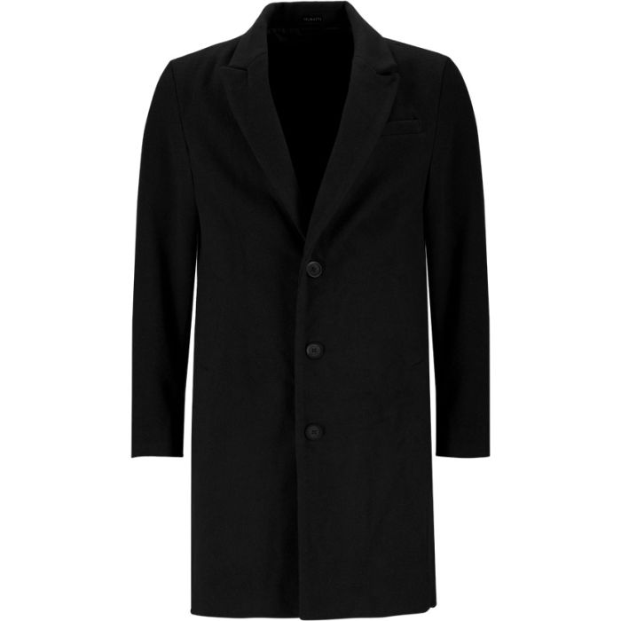 Muratti Melton Collared Jacket Mens Black|John Craig