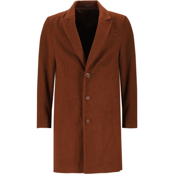 Muratti Melton Collared Jacket Mens Brown|John Craig