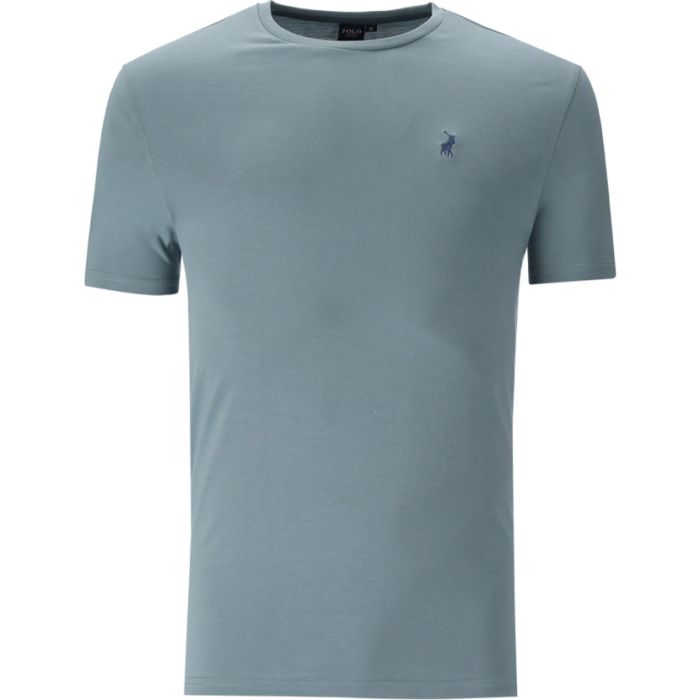 POL1056BL-POLOESS-CREW-TEE-BLU-0055618-V1 POL1056BL-POLOESS-CREW-TEE-BLU-0055618-V1
