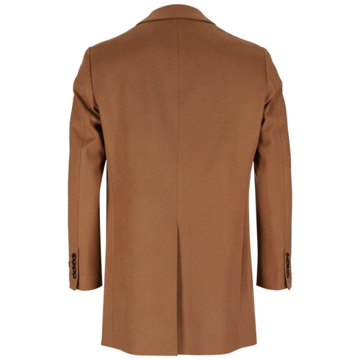 Polo Custom Fit Coat Mens Camel|John Craig