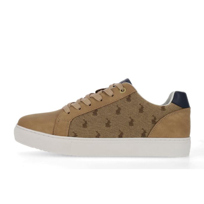 Polo Jacquard Sneaker Mens Stone|John Craig