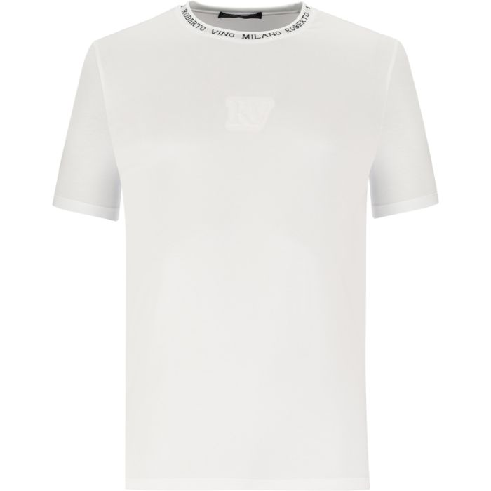 RBV219W-ROBERTO-VINO-RIBBED-NECK-TEE-WHT-S25RVT18-V1