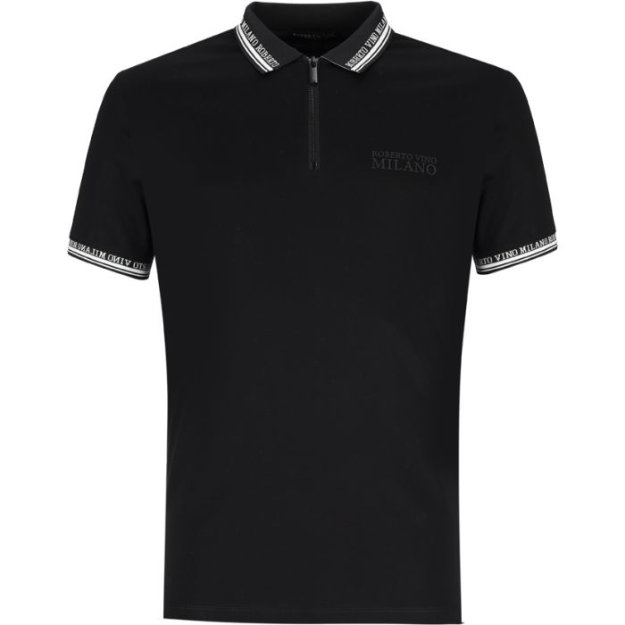 RBV225B-ROBERTO-VINO-GLF-PRINT-COLLAR-BLK-S25RVP2-V1