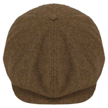 JD110BR-JONATHAN-D-HERRINGBONE-CAP-BRN-V1
