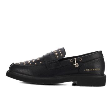 Jonathan D Genuine Nappa Leather Shoes Mens Black