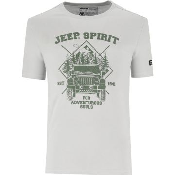 Jeep Fashion T-shirt Mens Cloud Grey
