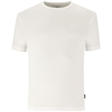 Muratti Basic T-Shirt Embroidery Mens White