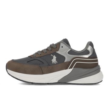 Polo Multi Panelled Runner Mens Grey