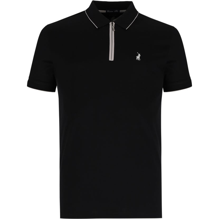 pol1051b-polo-zip-golfer-blk-